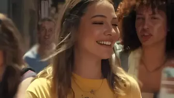 The Map That Leads to You Sailing Captain T Shirt worn by Heather Mulgrew (Madelyn Cline) as seen in The Map That Leads to You