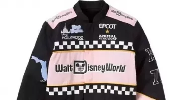 Walt Disney World Bomber Racing Jacket worn by (Tom Hanks) as seen in Walt Disney World Christmas Day Parade