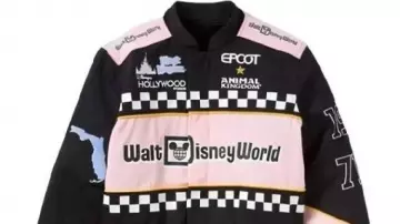 Chaqueta de carreras de bombarderos de Walt Disney World usada por (Tom Hanks) como se ve en el desfile del día de Navidad de Walt Disney World