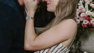 Vestido de compromiso Taylor Swift 2025