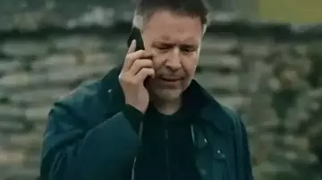 Paddy Considine Black Jacket worn by Kevin Harrigan (Paddy Considine) in MobLand (S01)