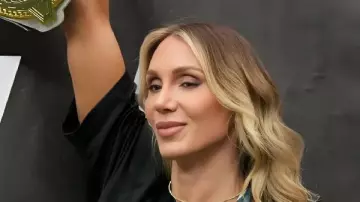 This Black Jersey worn by Charlotte Flair in NFL 2025 PRESEASON - WK 2 - SF @ LV [FULL GAME]