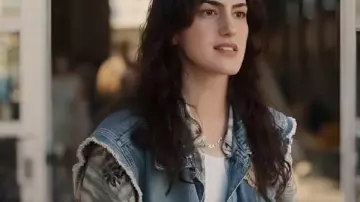 Stick 2025 Lilli Kay Denim Vest worn by Zero (Lilli Kay) in Stick (S01)