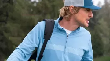 Stick 2025 Owen Wilson Golf Polo Shirt worn by Pryce Cahill (Owen Wilson) in Stick (S01)