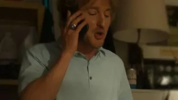 Owen Wilson Green Polo Shirt worn by Pryce Cahill (Owen Wilson) in Stick (S01)