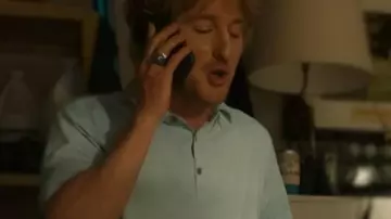 Owen Wilson Green Polo Shirt worn by Pryce Cahill (Owen Wilson) in Stick (S01)