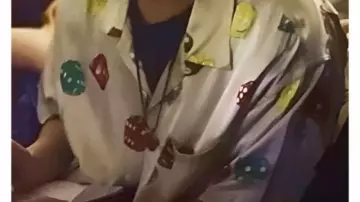 Dice Print Shirt worn by Steven (Jack Dylan Grazer) in Friendship