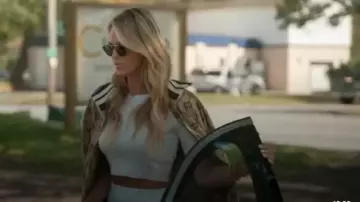 Veste de survêtement Gucci portée par Olivia Flowers comme on le voit dans Southern Charm (S09E15)