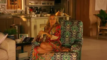 Free People Bungalow Beauty Maxi Kimono worn by Eve Stripling (Meredith Hagner) as seen in Bad Monkey (S01E08)