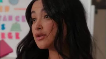 My Life With The Walter Boys Cherry Print White Mini Dress worn by Jackie Howard (Nikki Rodriguez) as seen in My Life with the Walter Boys (S02E01)