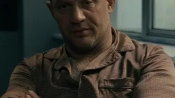 2025 MobLand Tom Hardy Brown Shirt
