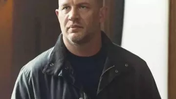 Hardy Grey Cotton Jacket worn by Harry Da Souza (Tom Hardy) in MobLand (S01)