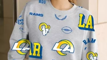 Gameday Couture Always On Repeat Grey Sweatshirt worn by Naya Rivera in Las Vegas Raiders 53-Man Roster Grades For 2025