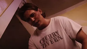 Cherry Tavern T-Shirt worn by Hank Thompson (Austin Butler) in Caught Stealing