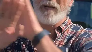 Pierce Brosnan Shirt worn by Ron (Pierce Brosnan) in The Thursday Murder Club