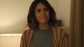 Platonic Cardigan worn by Sylvia (Rose Byrne) as seen in Platonic (S02E05)