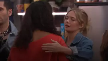 Veste de camionneur Levi’s® des années 90 portée par Katherine Woodman comme on le voit dans Big Brother (S27E02)