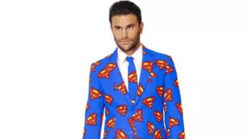 Superman Blue Tuxedo Suit as seen in Superman