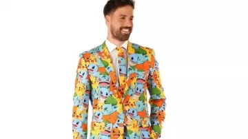Esmoquin estampado de Pokémon en Pokémon: La primera película