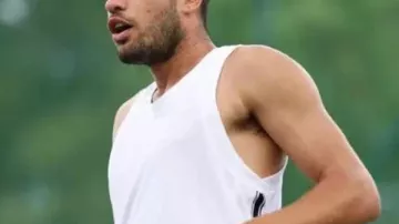 Training Session 2025 Camiseta de tirantes blanca Carlos Alcaraz
