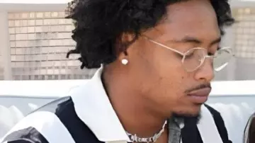 Love Island Beyond the Villa Striped Shirt worn by (Kordell Beckham) as seen in Love Island: Beyond the Villa (S01E08)