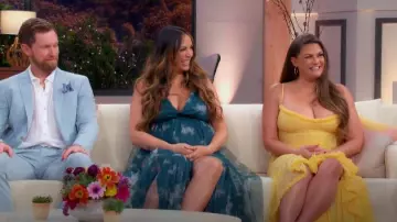 House of CB Gabbi Ruffle Mesh High-Low Cocktail Dress worn by Brittany Cartwright  as seen in The Valley (S02E16)