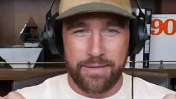 Podcast Easter Eggs T-Shirt worn by Travis Kelce in A Swift Debrief, Travis’ Preseason Prep and Starting Shedeur | EP 151