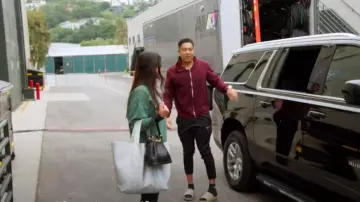 Favorite Daughter Collegiate Sweatshirt worn by Michelle Saniei Lally as seen in The Valley (S02E16)