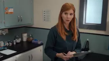 Horses Atelier Field Jumpsuit in Forest Green worn by Katherine Walter (Sarah Rafferty) as seen in My Life with the Walter Boys (S02E04)