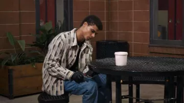 APC Multicolor Stanley Shirt worn by Skylar Summerhill (Jaylan Evans) as seen in My Life with the Walter Boys (S02E06)