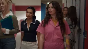 Pistola Grover Short Sleeve Jumpsuit worn by Grace (Ellie O'Brien) as seen in My Life with the Walter Boys (S02E06)