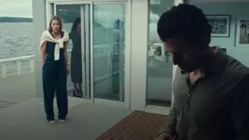 Jimmy Choo Hawke 70 Embellished Leather Slingback Sandals worn by Chloe Taylor (Jessica Biel) as seen in The Better Sister (S01E07)