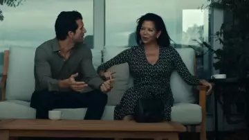 Polene Numéro Un Nano Bag worn by Gloria Reuben (Michelle Sanders) as seen in The Better Sister (S01E07)