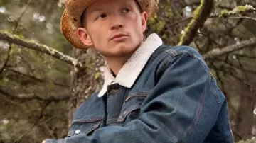 Jimmy Hurdstrom Yellowstone Series Denim Jacket worn by (Jimmy Hurdstrom) in Yellowstone (S05)