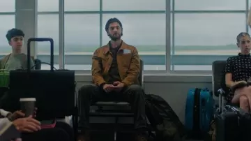 Carhartt 105748 Rugged Flex® Relaxed Fit Duck Jacket worn by Tim Jamieson (Ben Barnes) as seen in The Institute (S01E01)