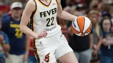 Caitlin Clark Indiana Fever Camiseta blanca