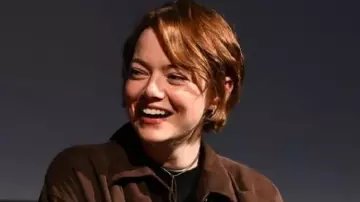 Telluride Film Festival Shirt worn by Emma Stone in Where Is Telluride Film Festival? - The Documentary Reel