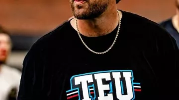 Travis Kelce TEU Black T-Shirt