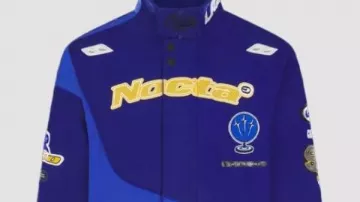 Drake NOCTA x L'ART NRG Chaqueta de carreras azul real