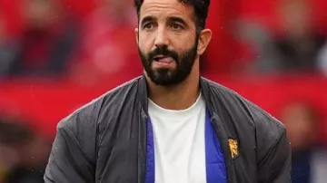 Ruben Amorim Chaqueta Gris Manchester United Terrace Icons