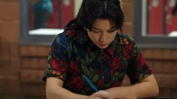 Lucy and Yak Ragan Cotton Jumpsuit worn by Kiley (Mya Lowe) as seen in My Life with the Walter Boys (S02E08)