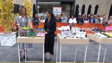 Veja Volley Low Top Sneakers worn by Sally Holmes as seen in Today on September 3, 2025