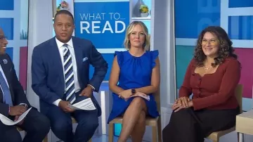 Haut en tricot Staud Rachela porté par Xochitl Gonzalez comme on le voit dans Today le 3 septembre 2025