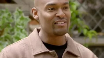 Celebs Go Dating Brown Printed Jacket worn by Self (Paul Carrick Brunson) as seen in Celebs Go Dating (S13E20)