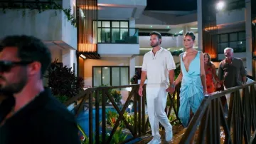 Vestido de Baobab Liz en hielo usado por Allyshia Gupta como se ve en Bachelor in Paradise (T10E10)