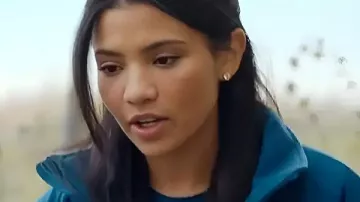 Jackie Howard My Life With The Walter Boys S2 Blue Jacket worn by Jackie Howard (Nikki Rodriguez) as seen in My Life with the Walter Boys (S02E01)