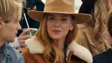 Katherine Walter My Life With The Walter Boys S2 Jacket worn by Katherine Walter (Sarah Rafferty) as seen in My Life with the Walter Boys (S02E01)