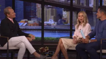 Numi The Simone Blouse worn by Kelly Ripa as seen in LIVE with Kelly and Mark on September 2, 2025