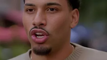 Celebs Go Dating AdA Knitted Sweater worn by (Louis Russell) as seen in Celebs Go Dating (S13E14)