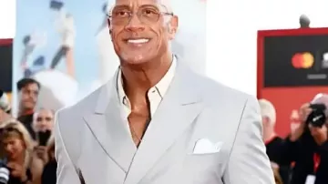 The 82nd Venice International Film Festival Dwayne Johnson Blazer